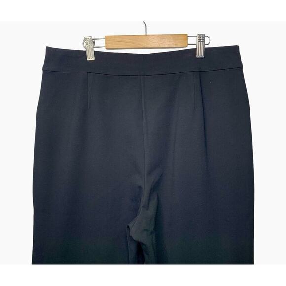 Chico Black Label Flare Pull-On Pants Womens Size Large SHORT Black NWT $139 - Picture 10 of 11